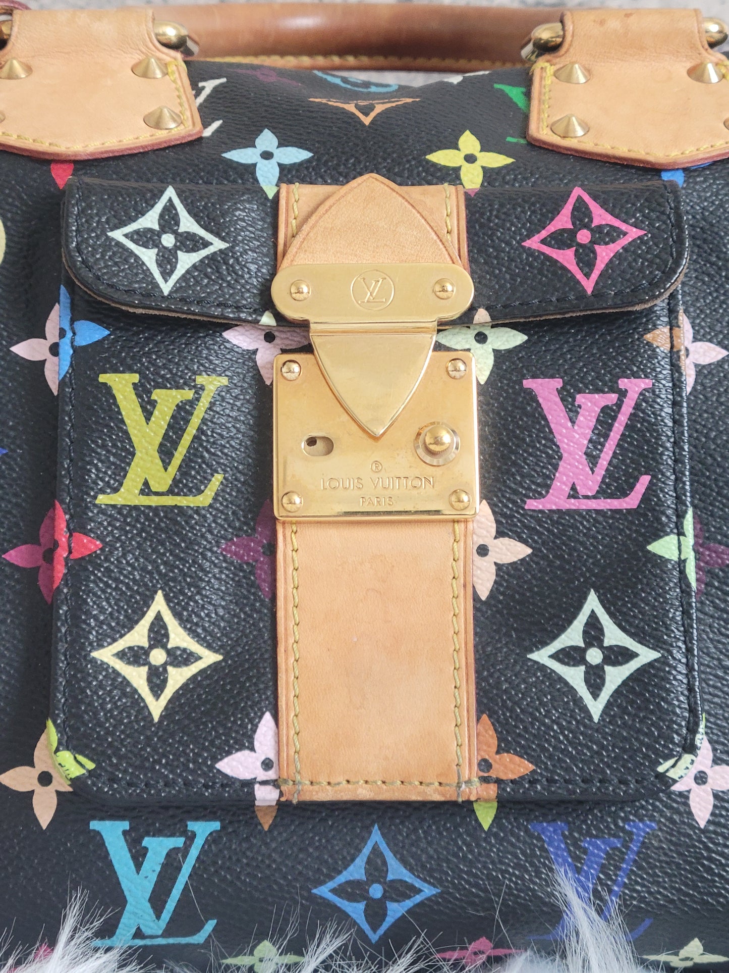 RARE Louis Vuitton X Takashi Murakami Multicolor Speedy 30