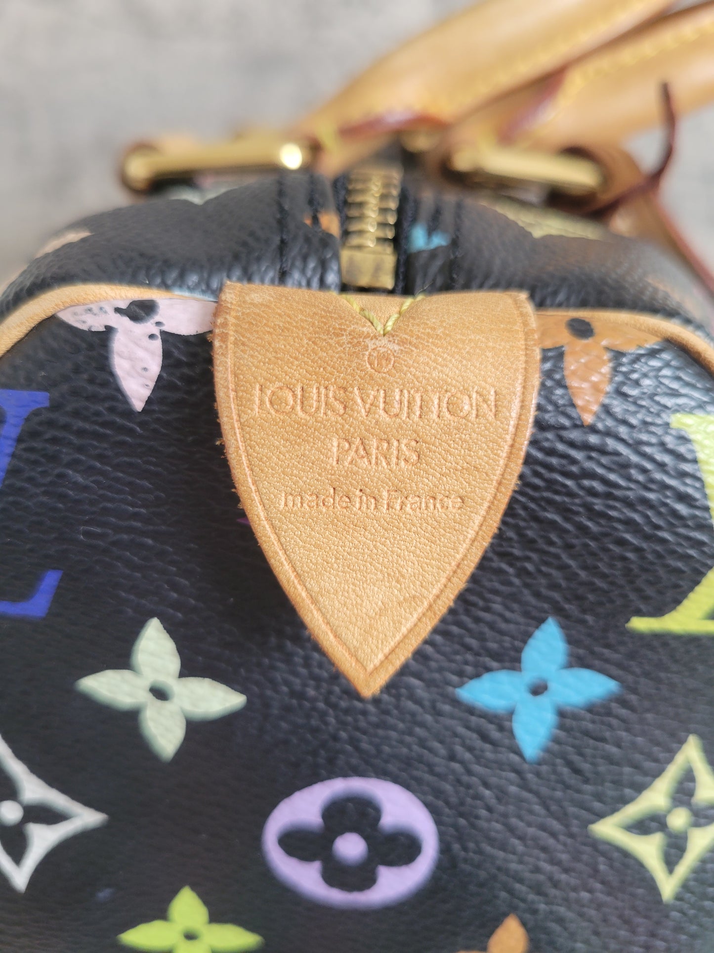 RARE Louis Vuitton X Takashi Murakami Multicolor Speedy 30