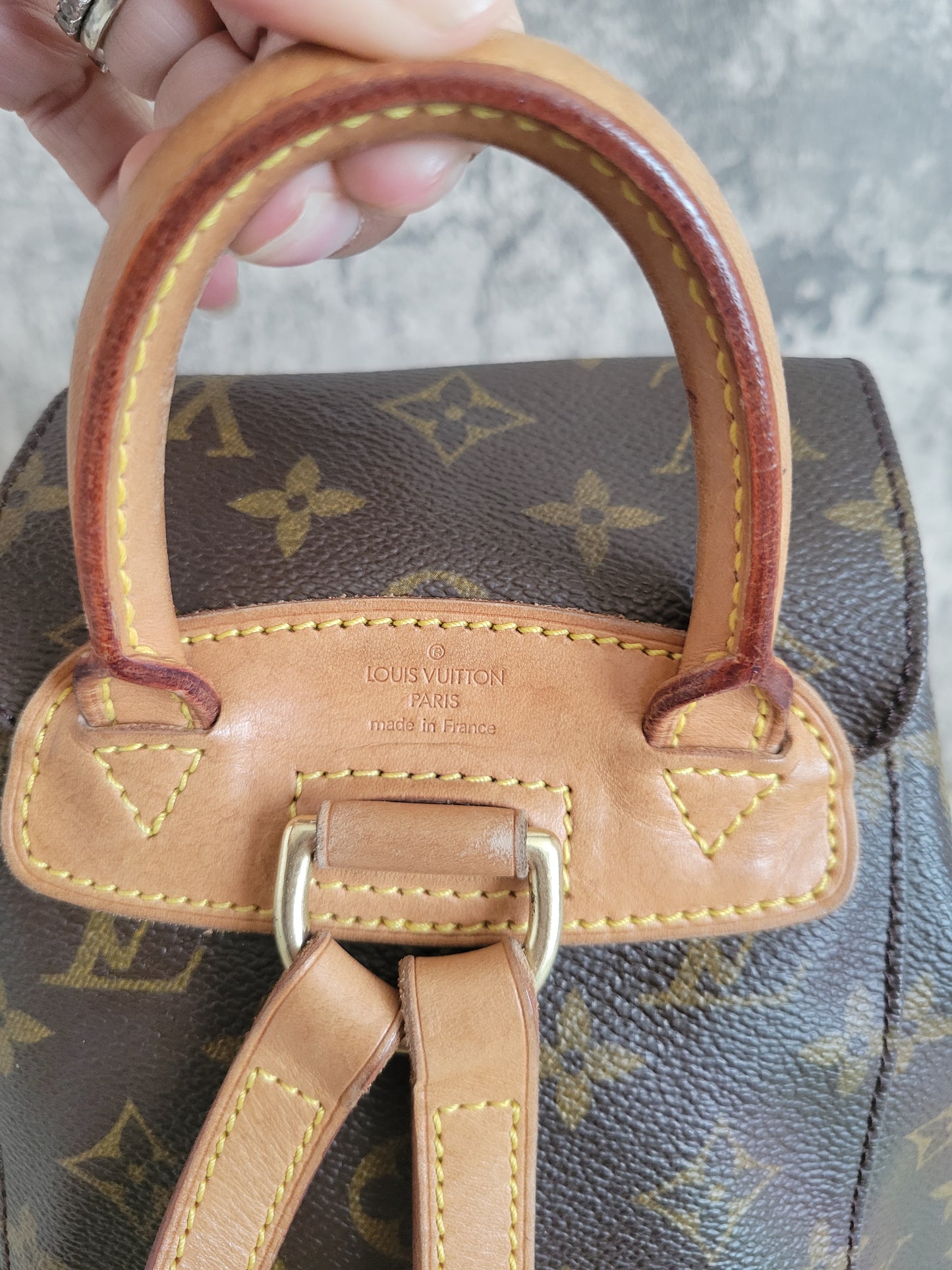 Louis Vuitton Montsouris PM Mini Backpack