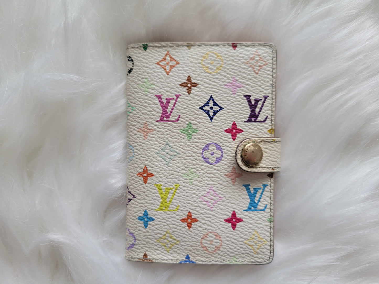 RARE Louis Vuitton Multicolor Mini Agenda