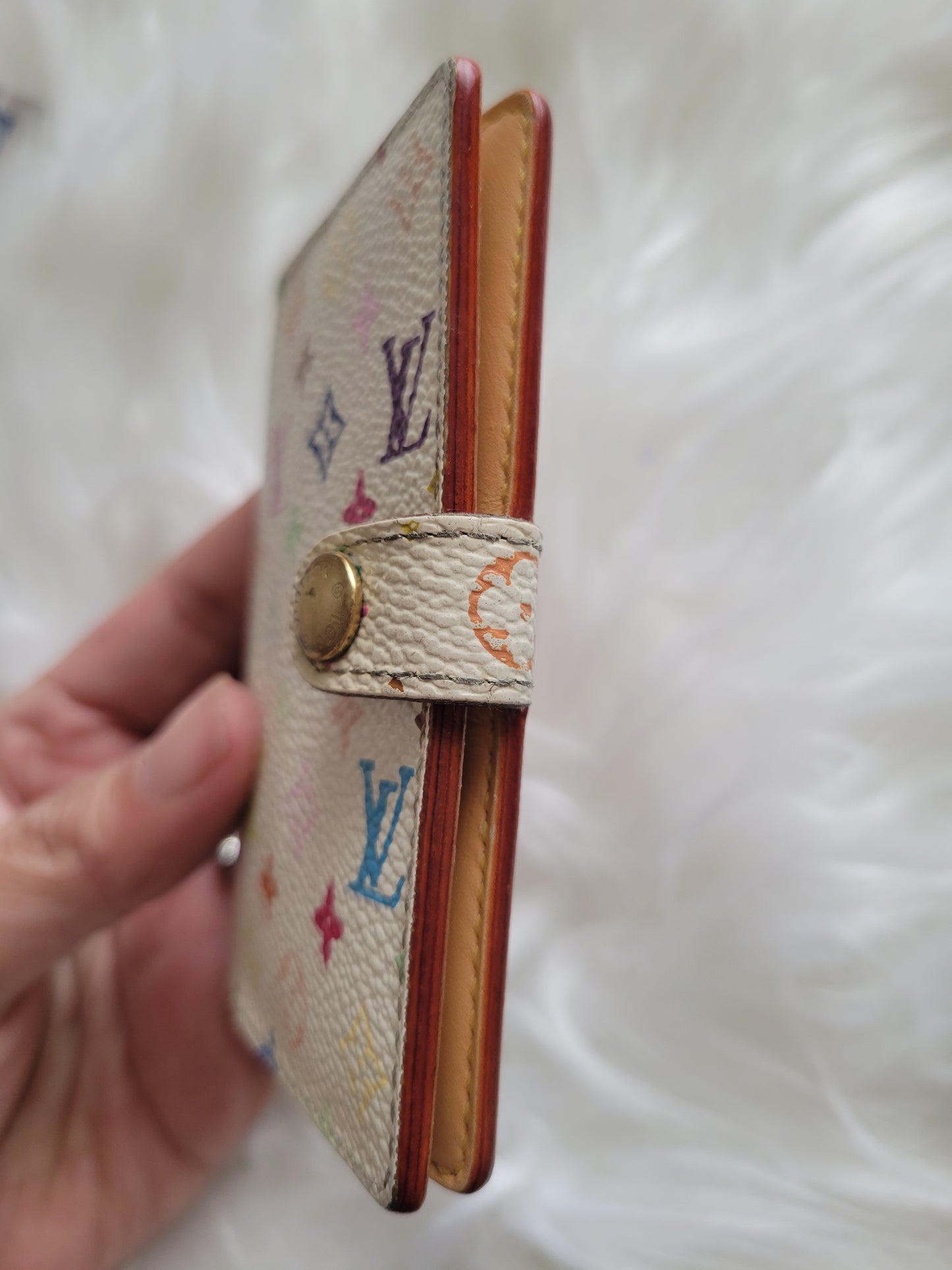RARE Louis Vuitton Multicolor Mini Agenda