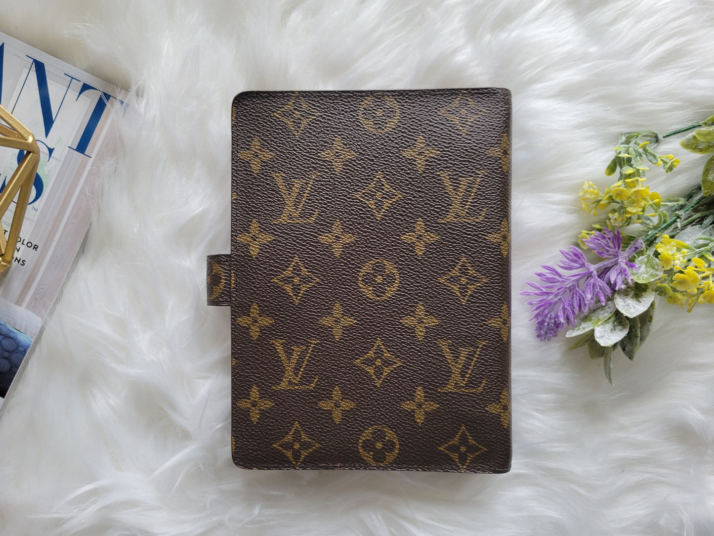Louis Vuitton Monogram Medium Ring MM Agenda