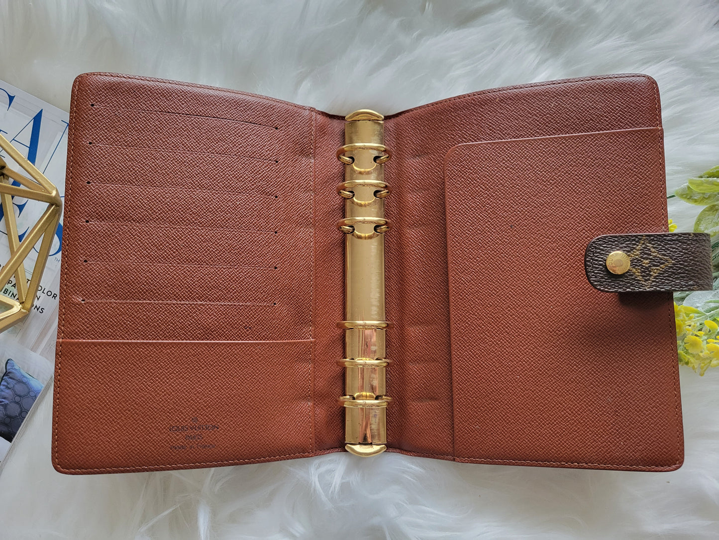 Louis Vuitton Monogram Medium Ring MM Agenda