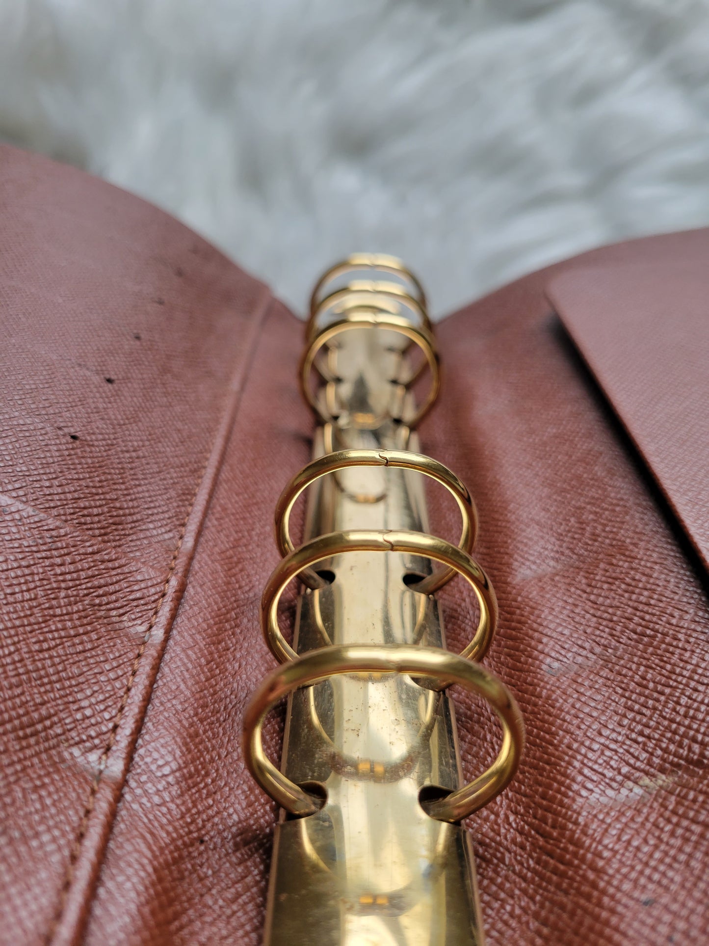 Louis Vuitton Monogram Medium Ring MM Agenda