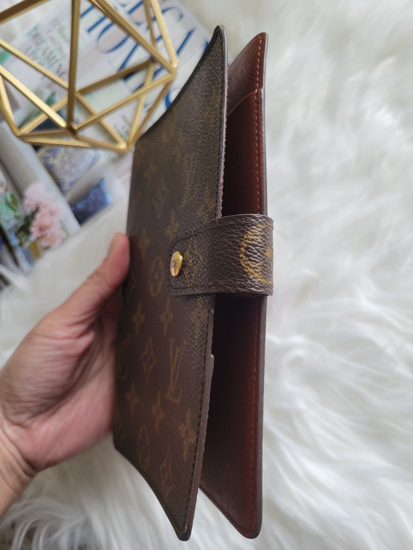 Louis Vuitton Monogram Medium Ring MM Agenda