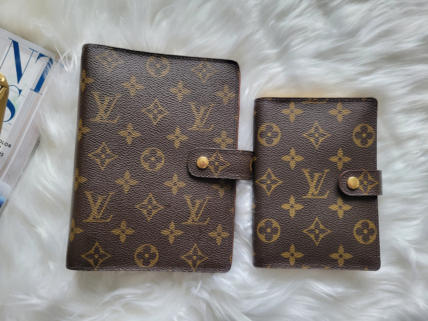 Louis Vuitton Monogram Medium Ring MM Agenda