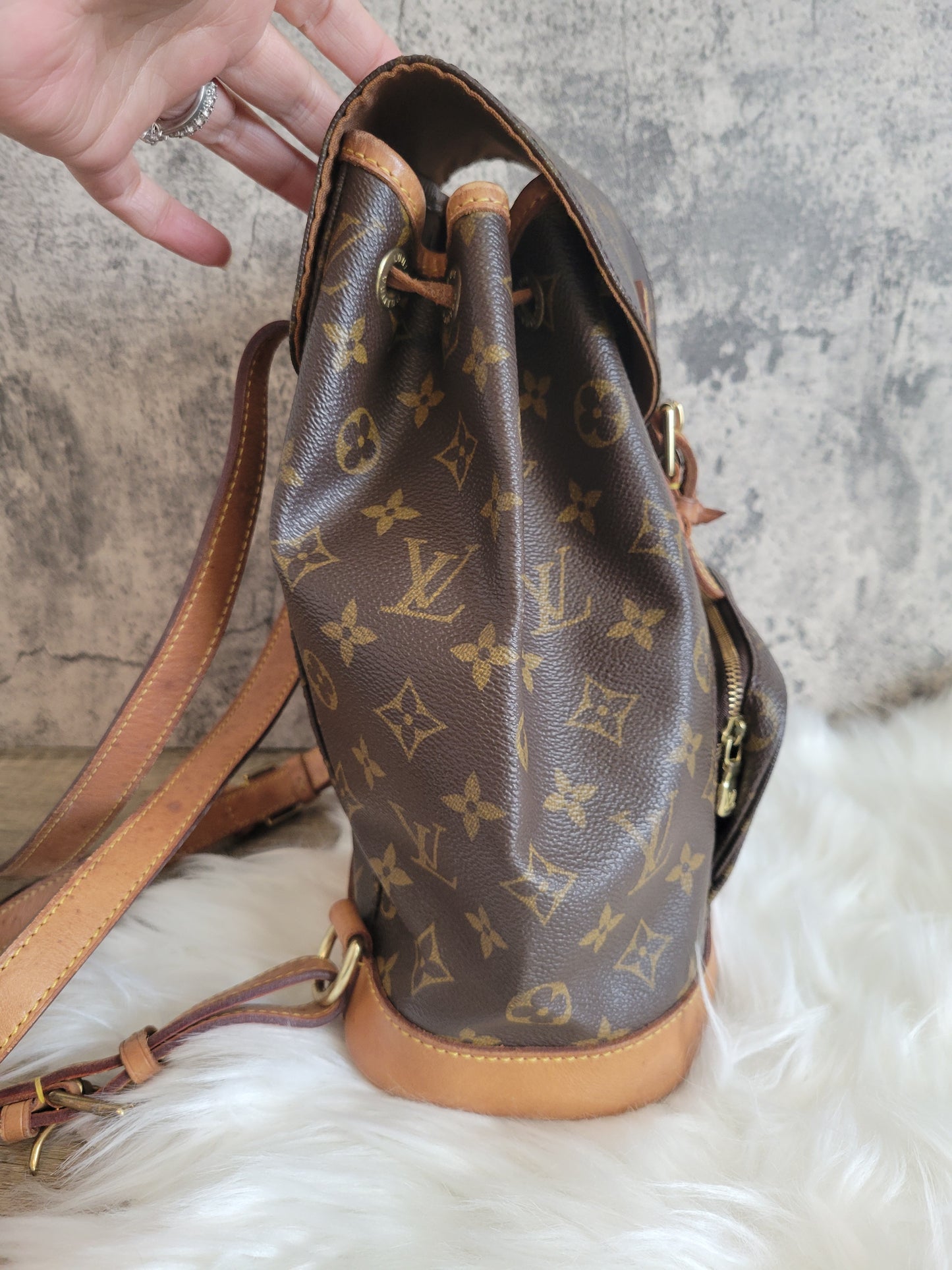 Louis Vuitton Montsouris MM Backpack