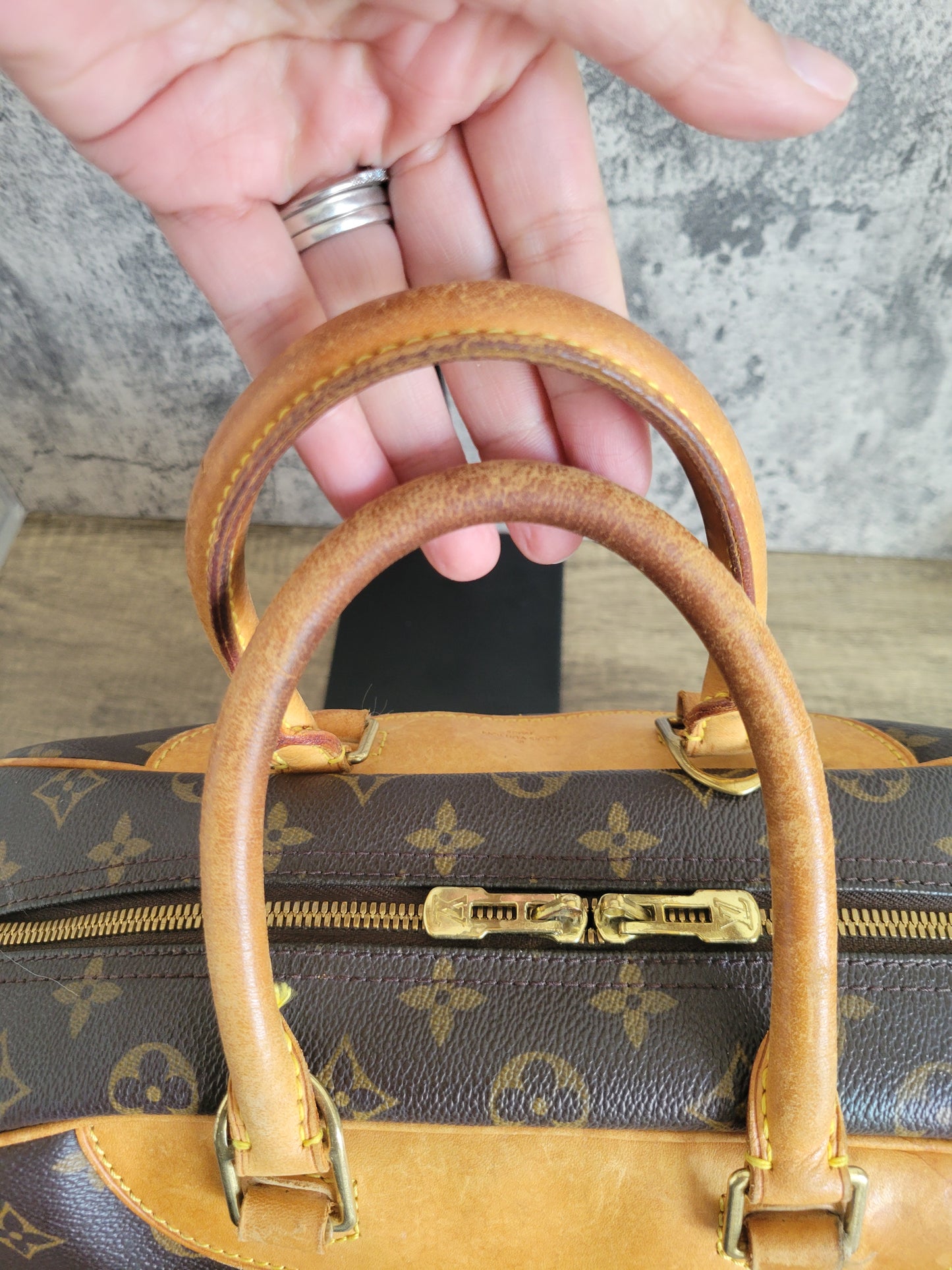 Louis Vuitton Deauville Handbag