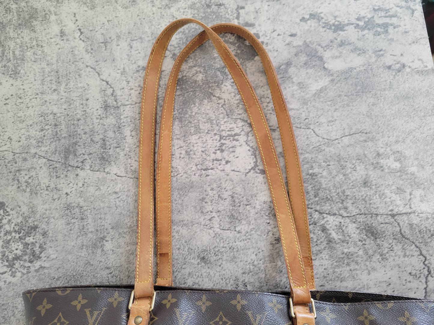 Louis Vuitton Sac Shopping MM Monogram Canvas Tote Bag