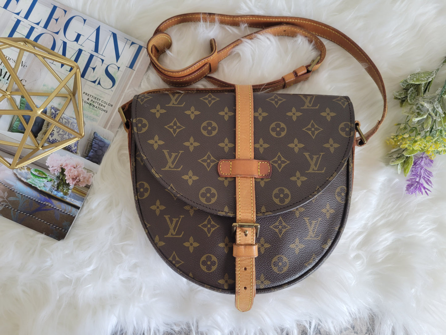 Louis Vuitton Chantilly GM Crossbody Bag