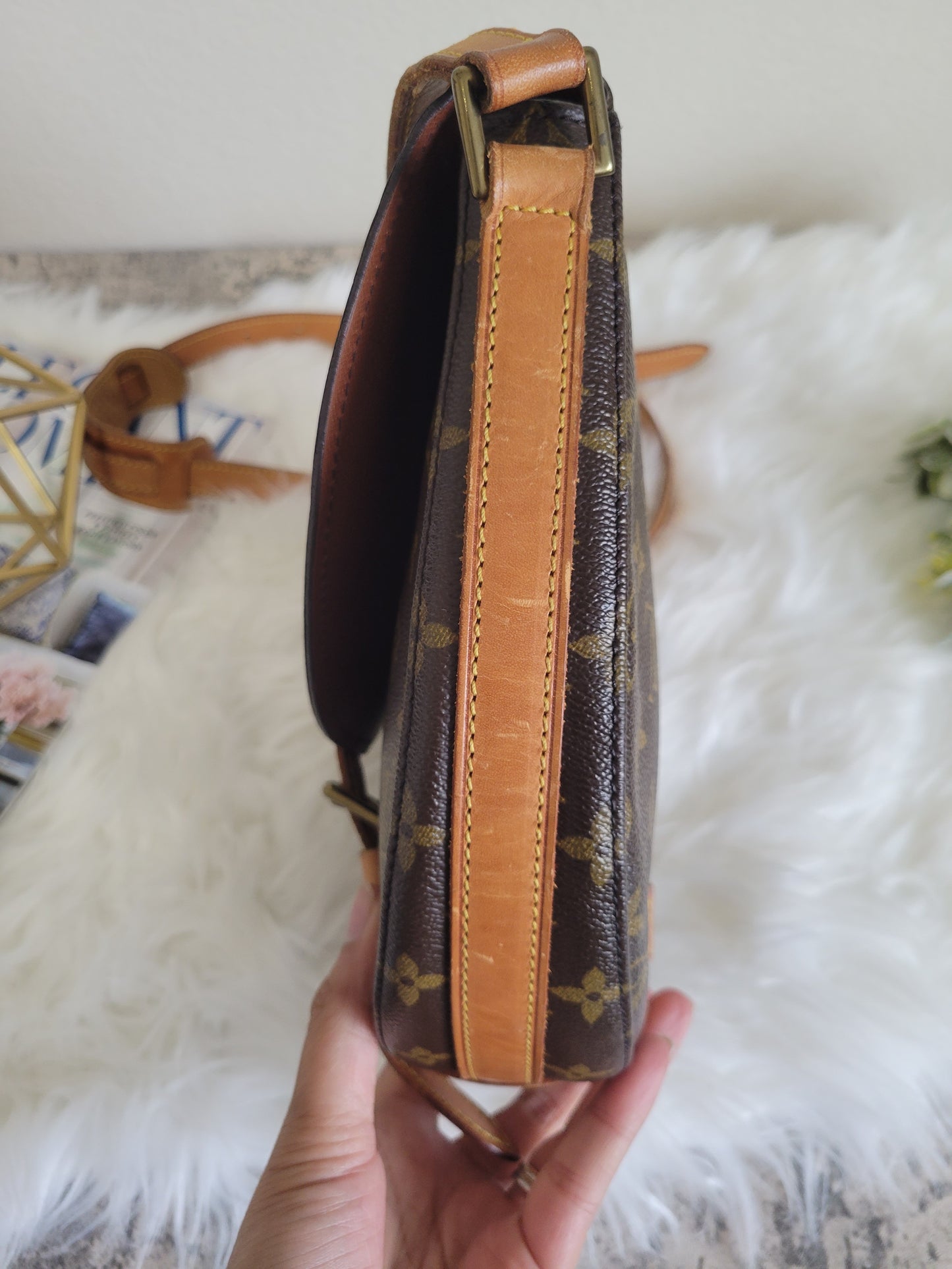 Louis Vuitton Chantilly GM Crossbody Bag