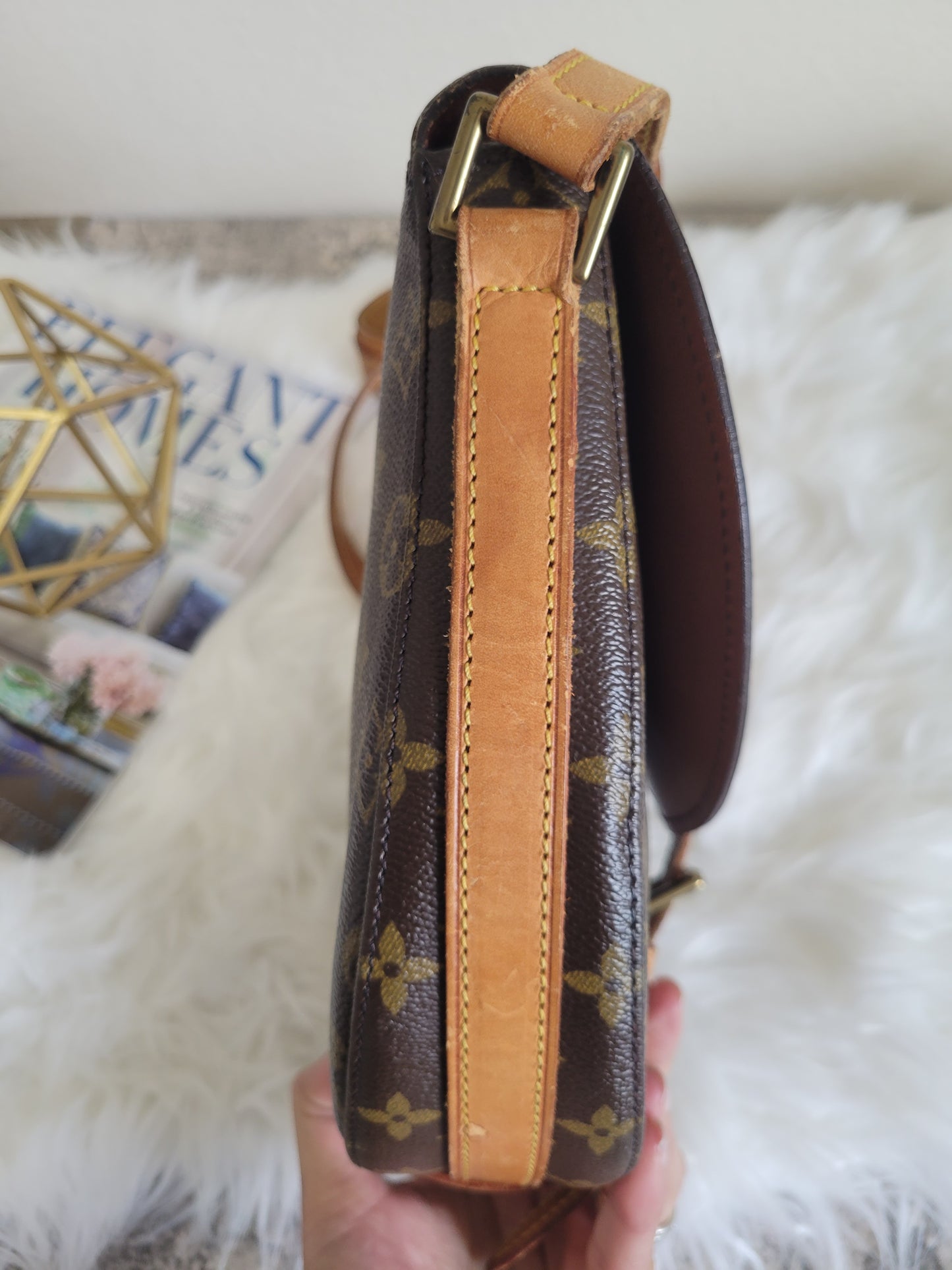 Louis Vuitton Chantilly GM Crossbody Bag