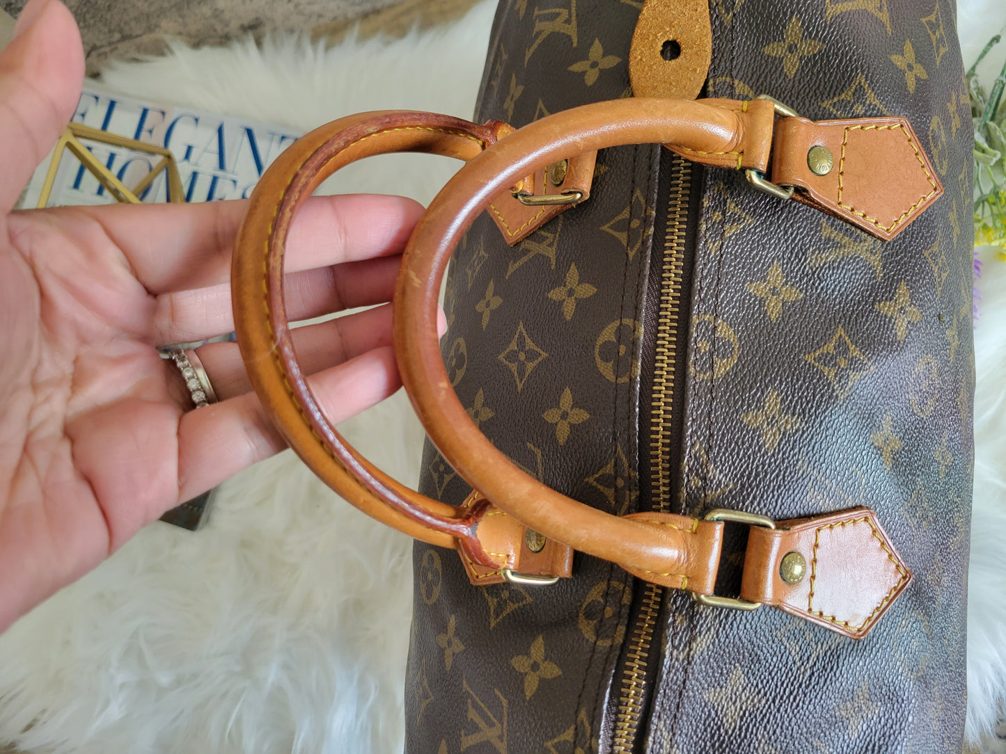 Louis Vuitton Monogram Speedy 35