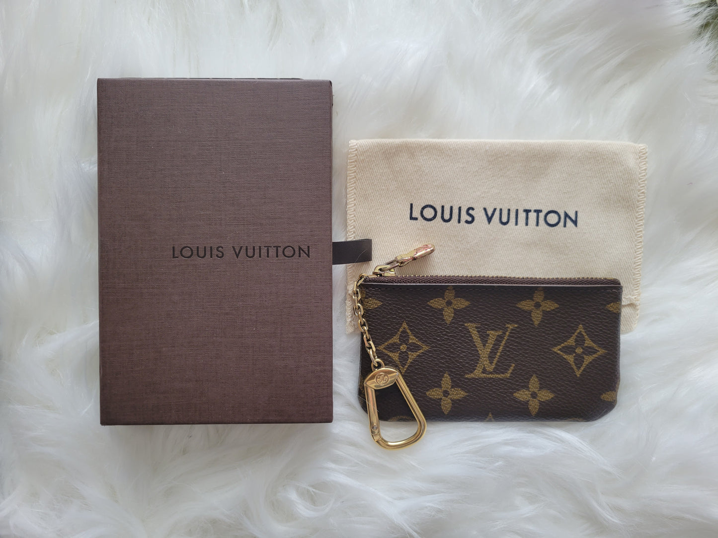 Louis Vuitton Monogram Key Cles Pouch