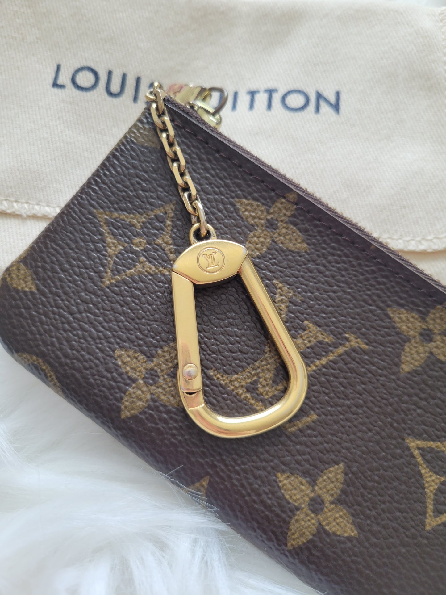 Louis Vuitton Monogram Key Cles Pouch