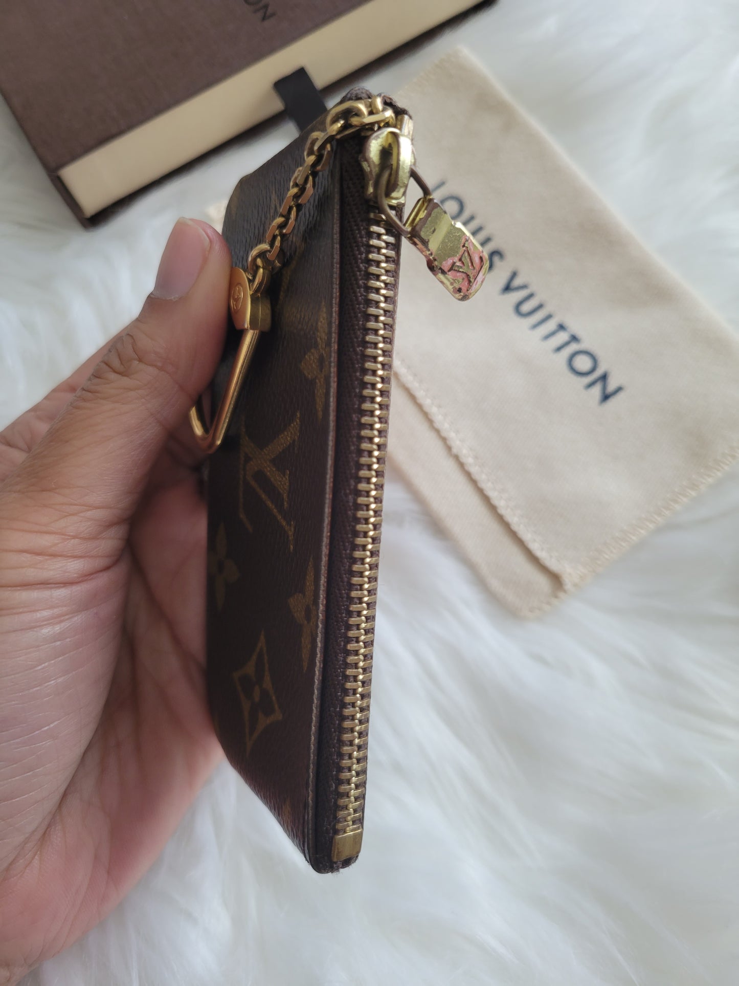 Louis Vuitton Monogram Key Cles Pouch