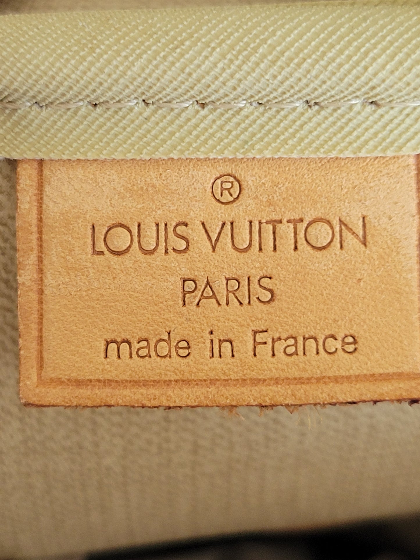 Louis Vuitton Monogram Deauville Handbag