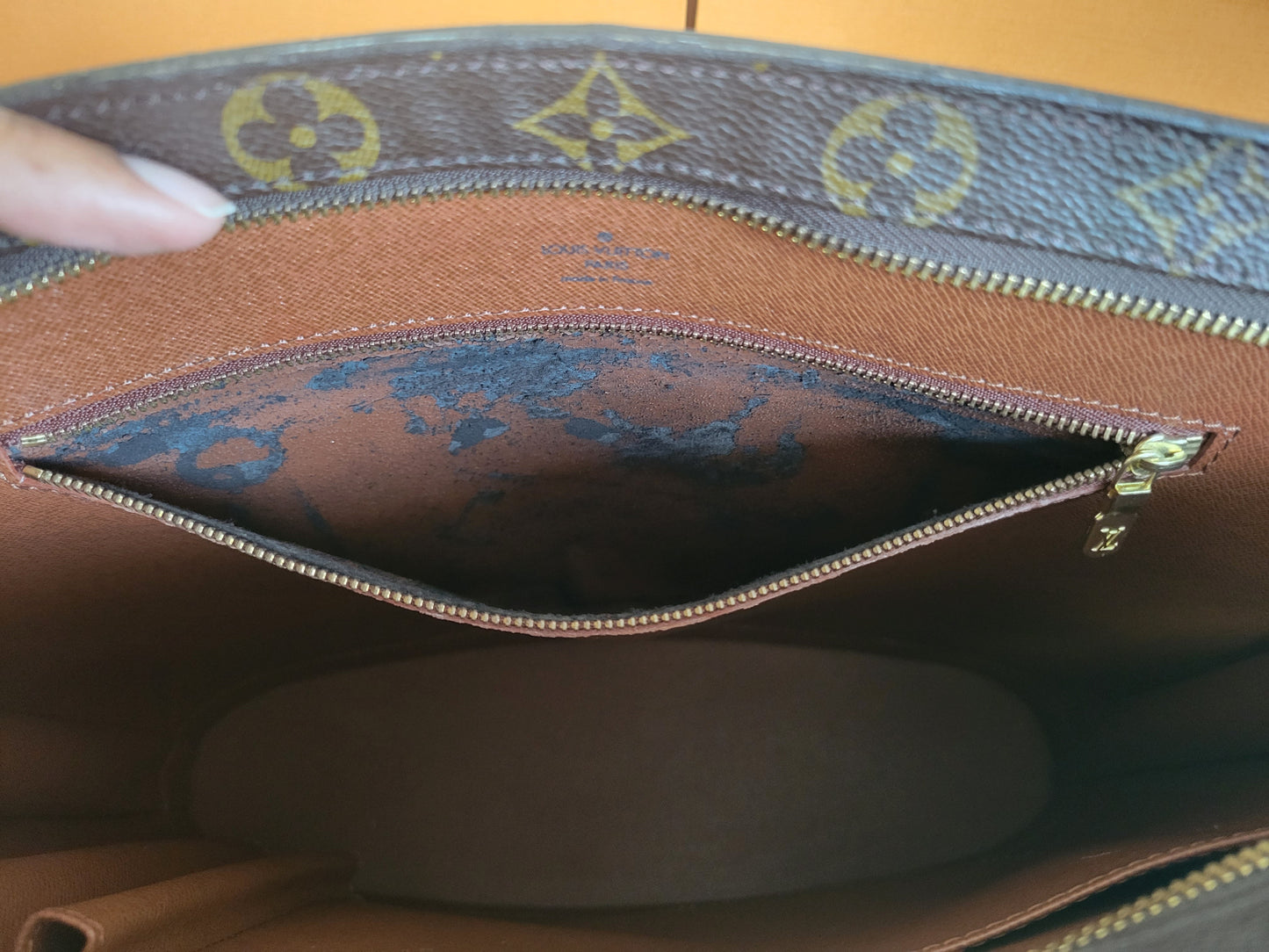 Louis Vuitton Babylone Monogram Canvas Tote Bag