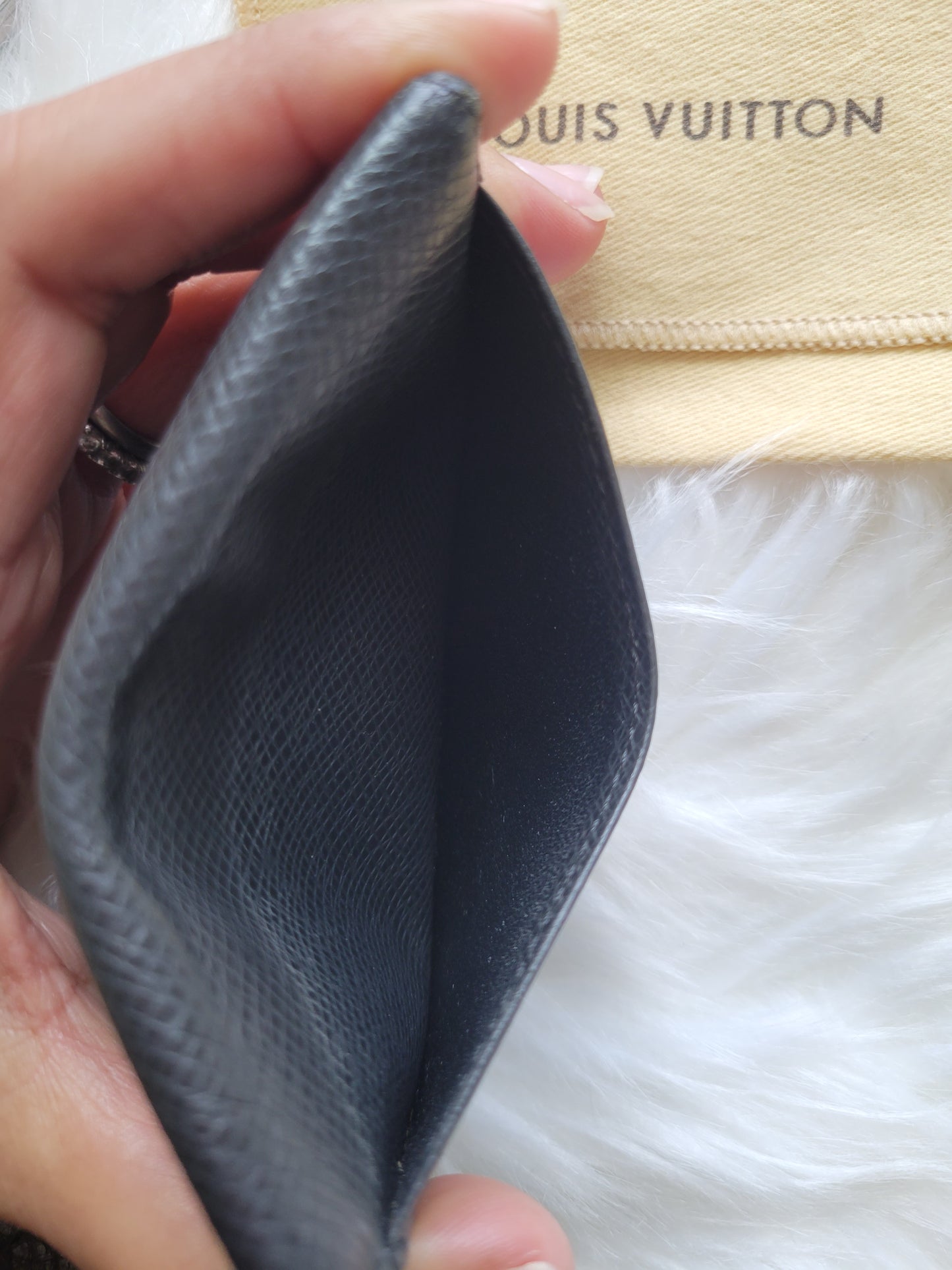 Louis Vuitton Taiga Leather Pocket Organizer