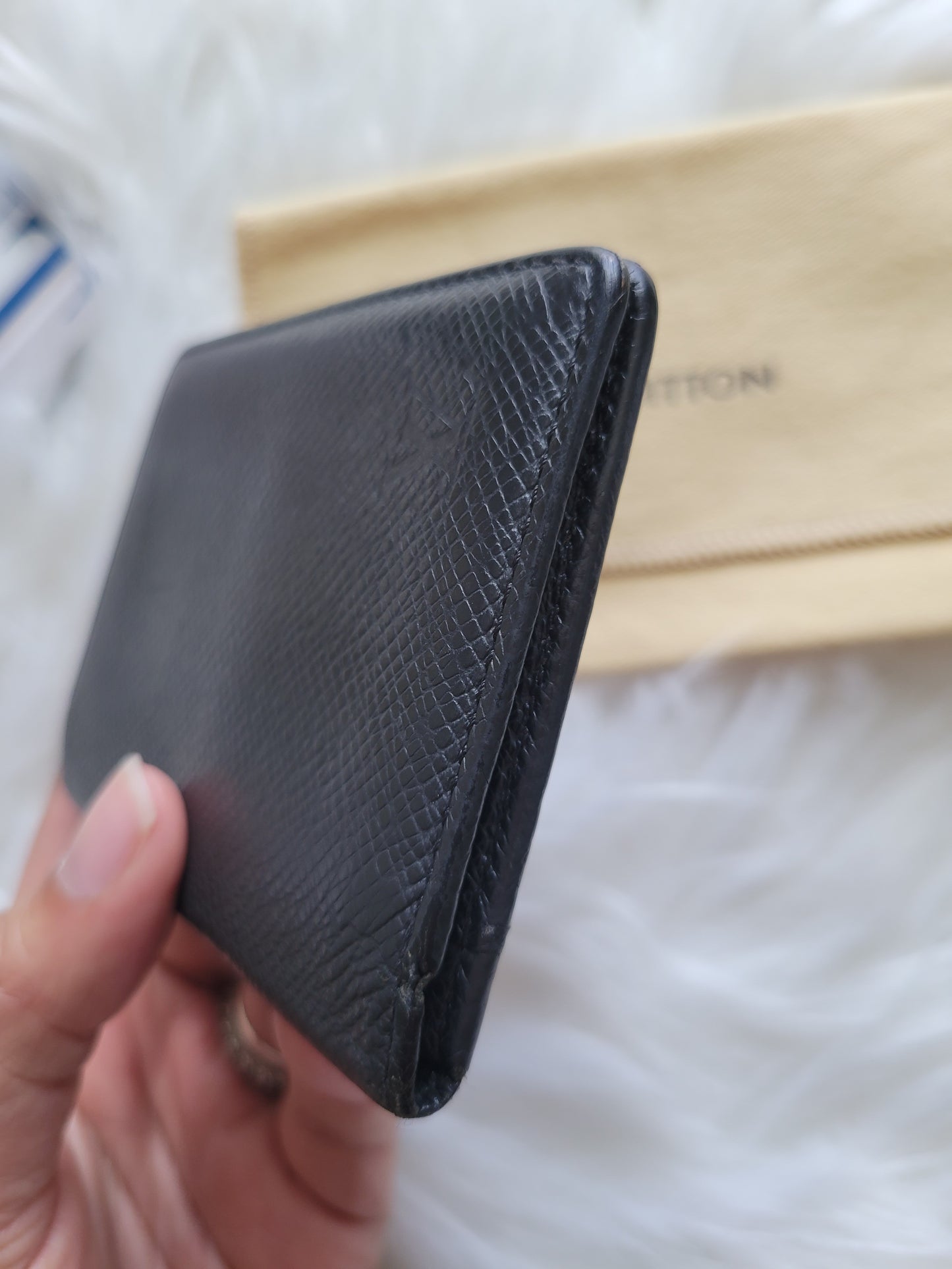 Louis Vuitton Taiga Leather Pocket Organizer