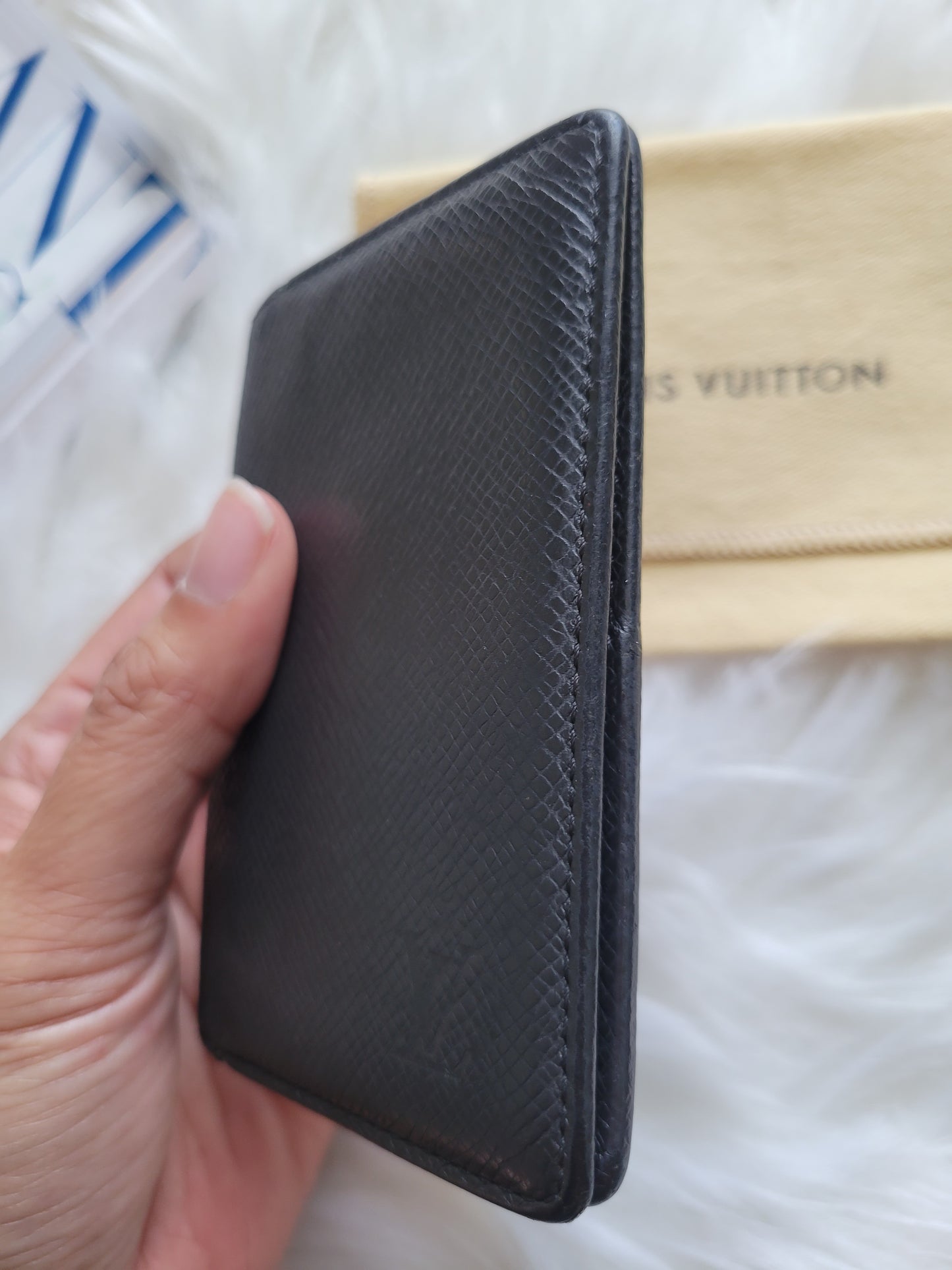 Louis Vuitton Taiga Leather Pocket Organizer