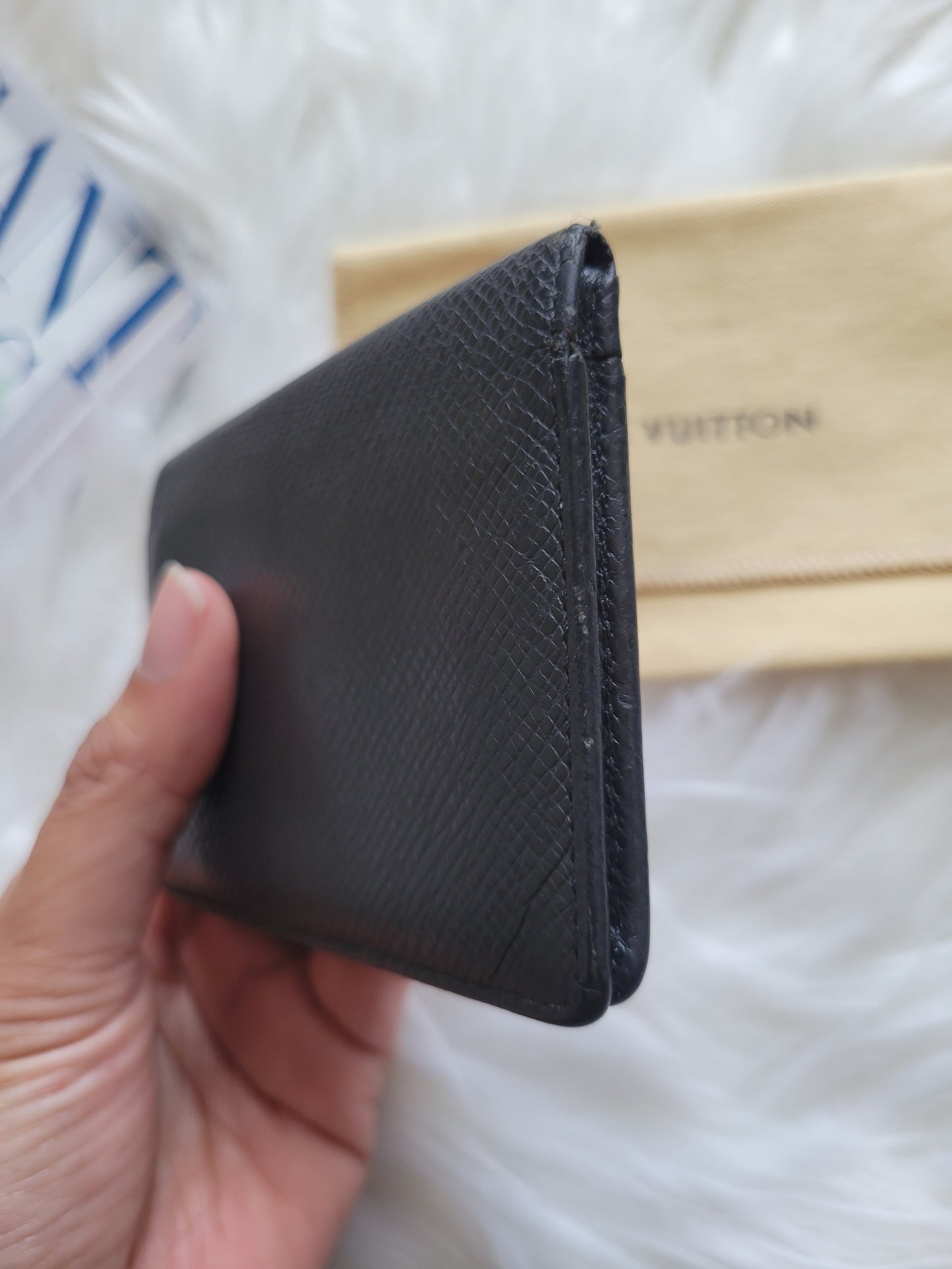 Louis Vuitton Taiga Leather Pocket Organizer