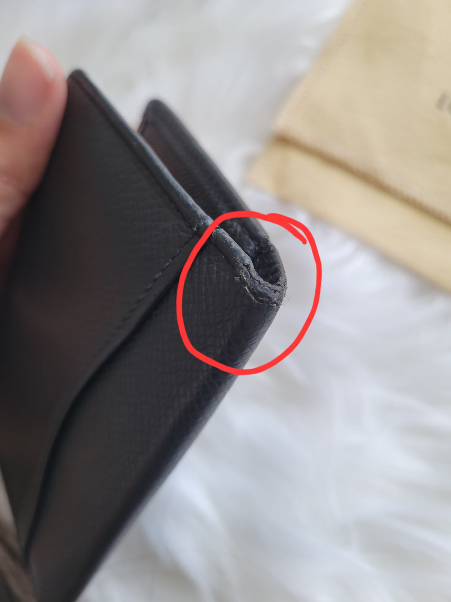 Louis Vuitton Taiga Leather Pocket Organizer