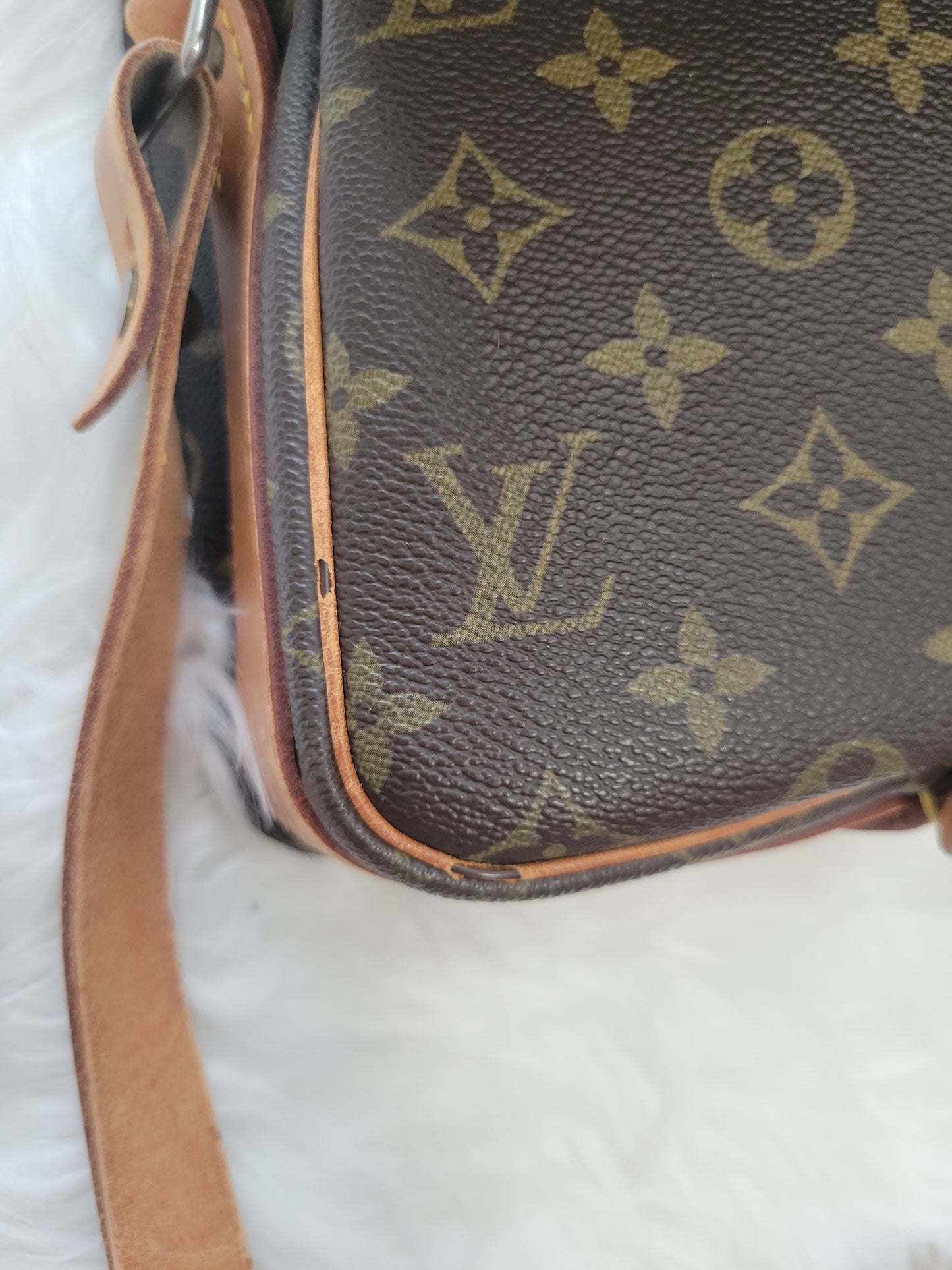 Louis Vuitton Monogram Canvas Cartouchiere MM