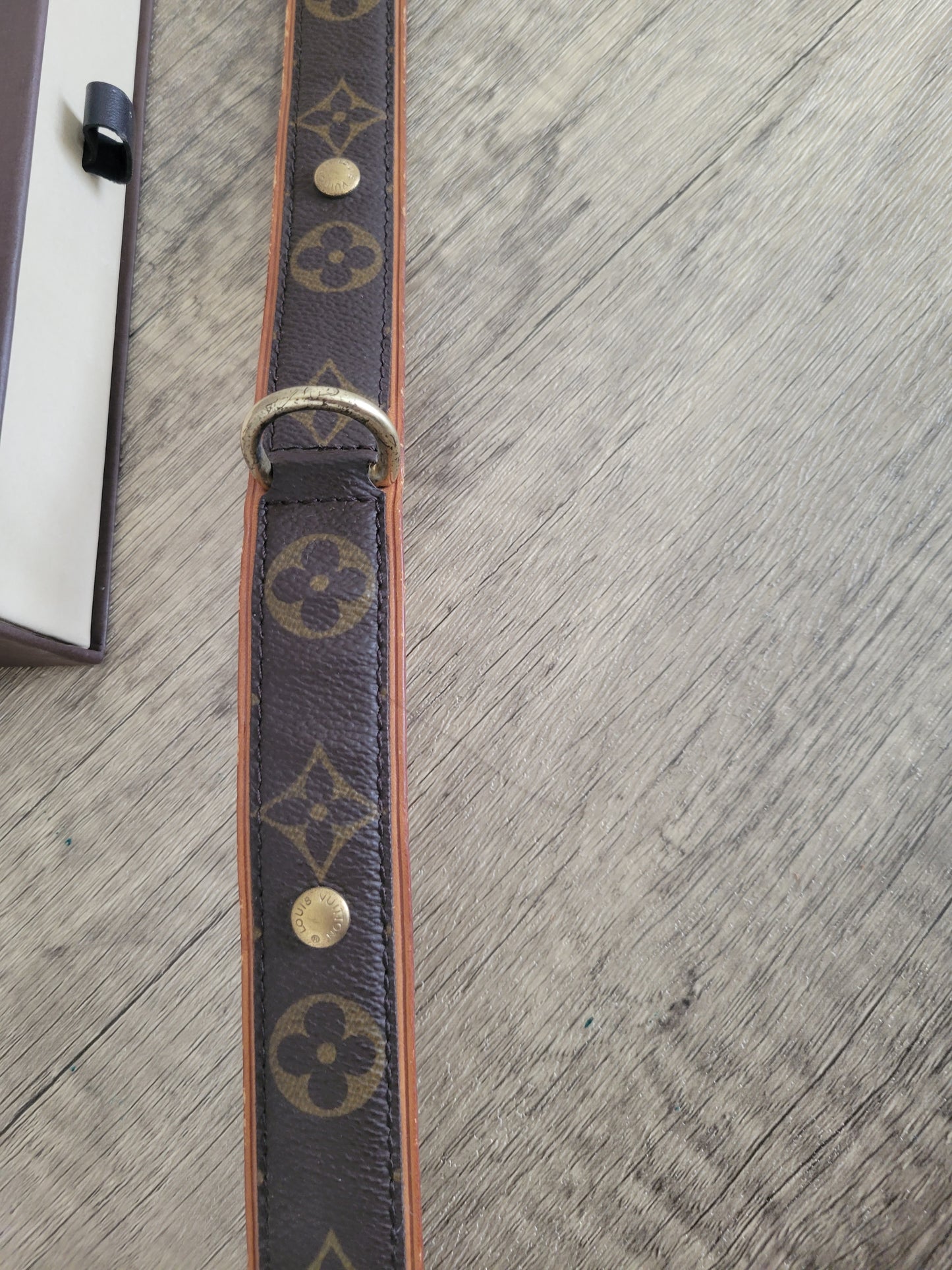 Louis Vuitton Baxter GM Dog Collar