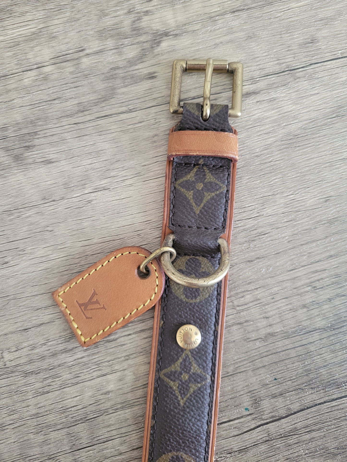 Louis Vuitton Baxter GM Dog Collar