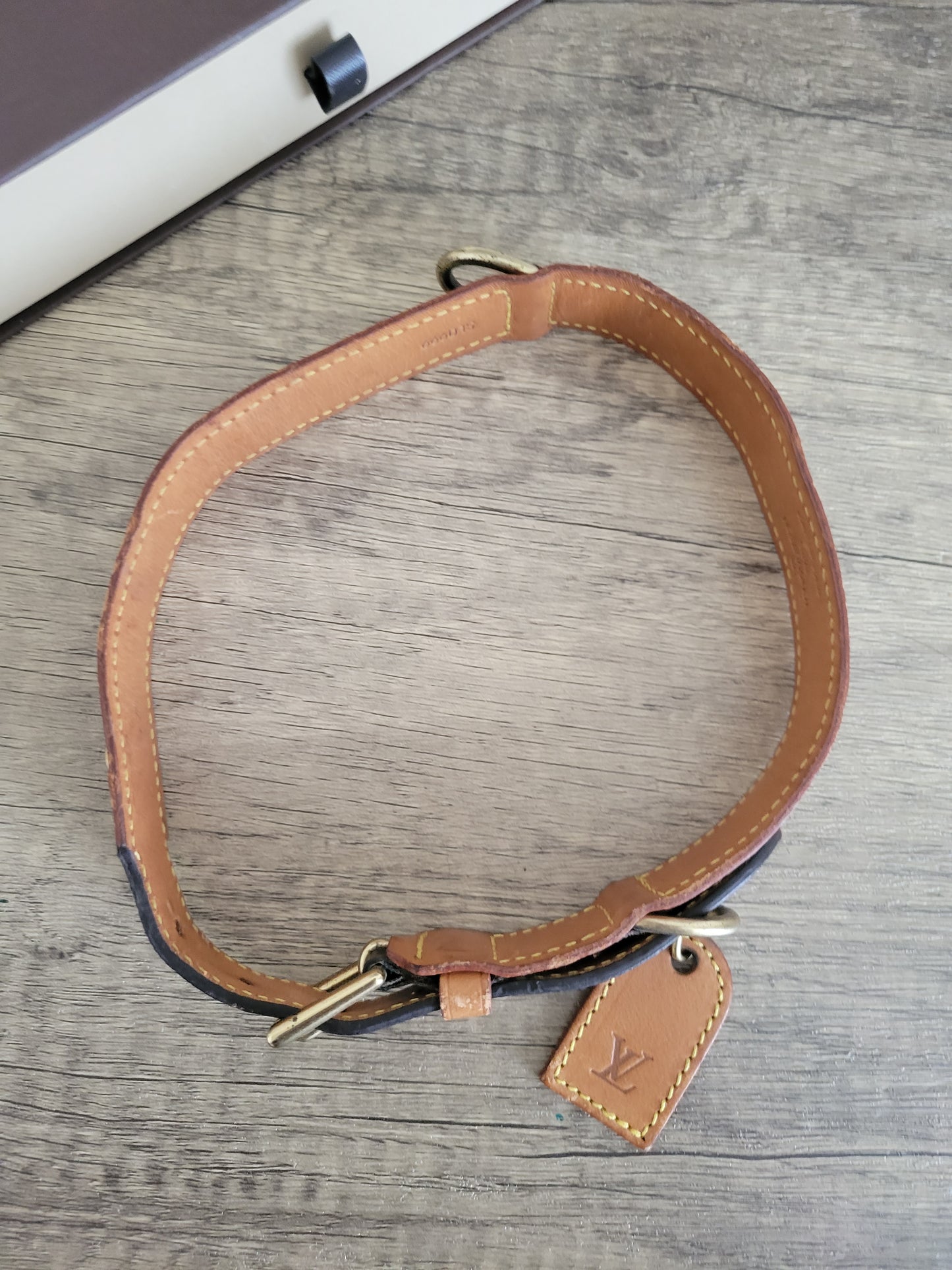 Louis Vuitton Baxter GM Dog Collar