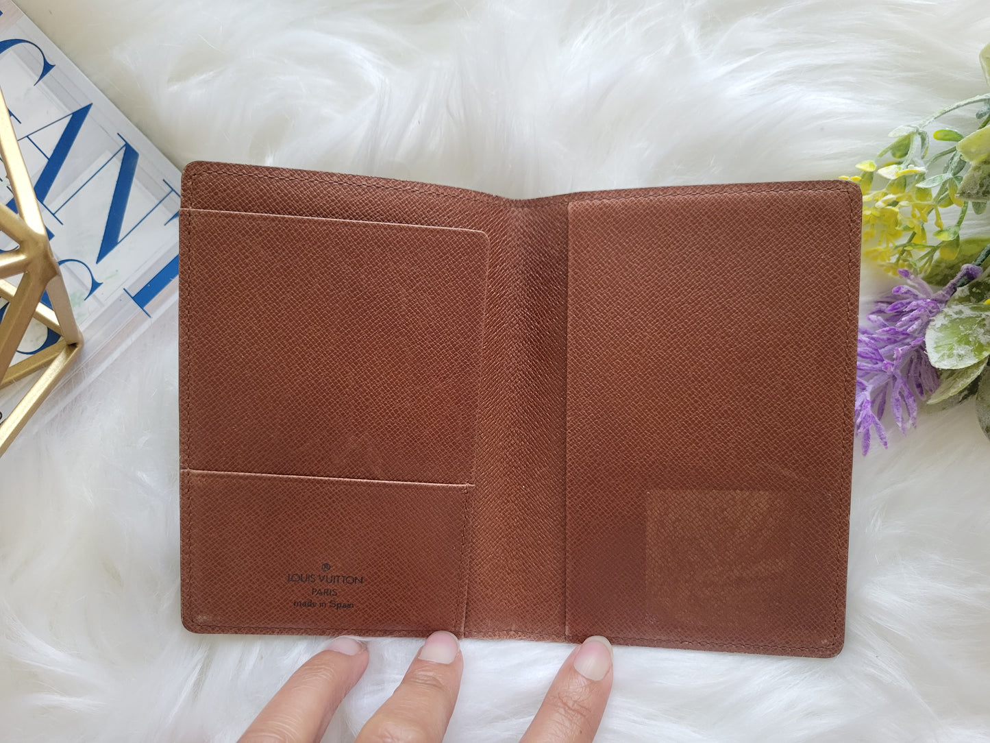 Louis Vuitton Monogram Passport Case Holder