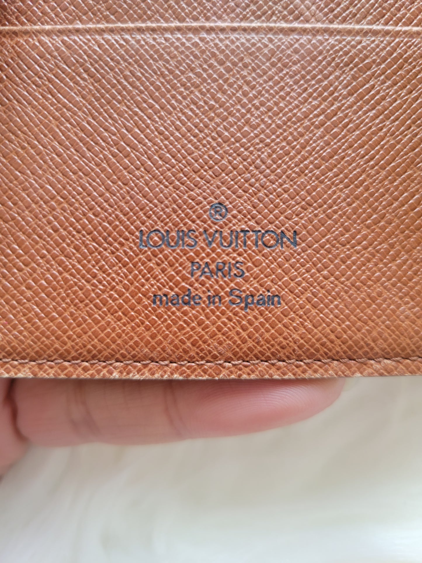 Louis Vuitton Monogram Passport Case Holder