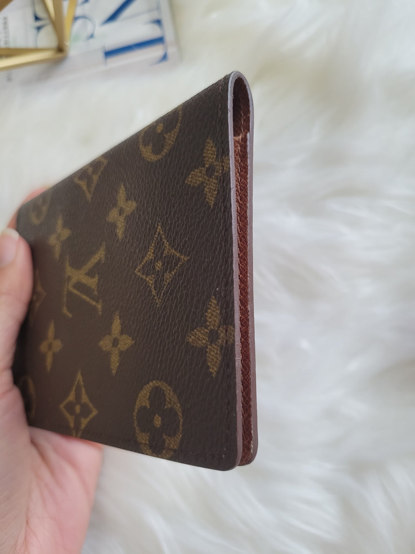 Louis Vuitton Monogram Passport Case Holder