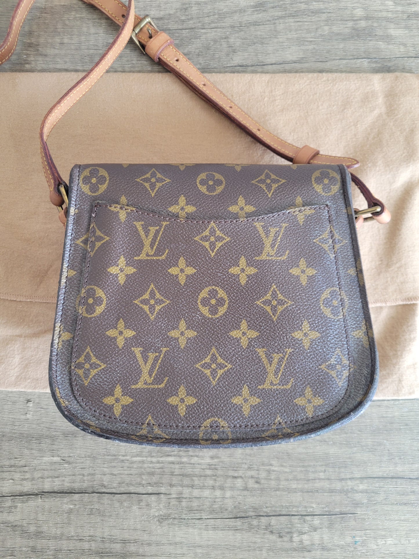 Louis Vuitton St Cloud MM Crossbody Shoulder Bag