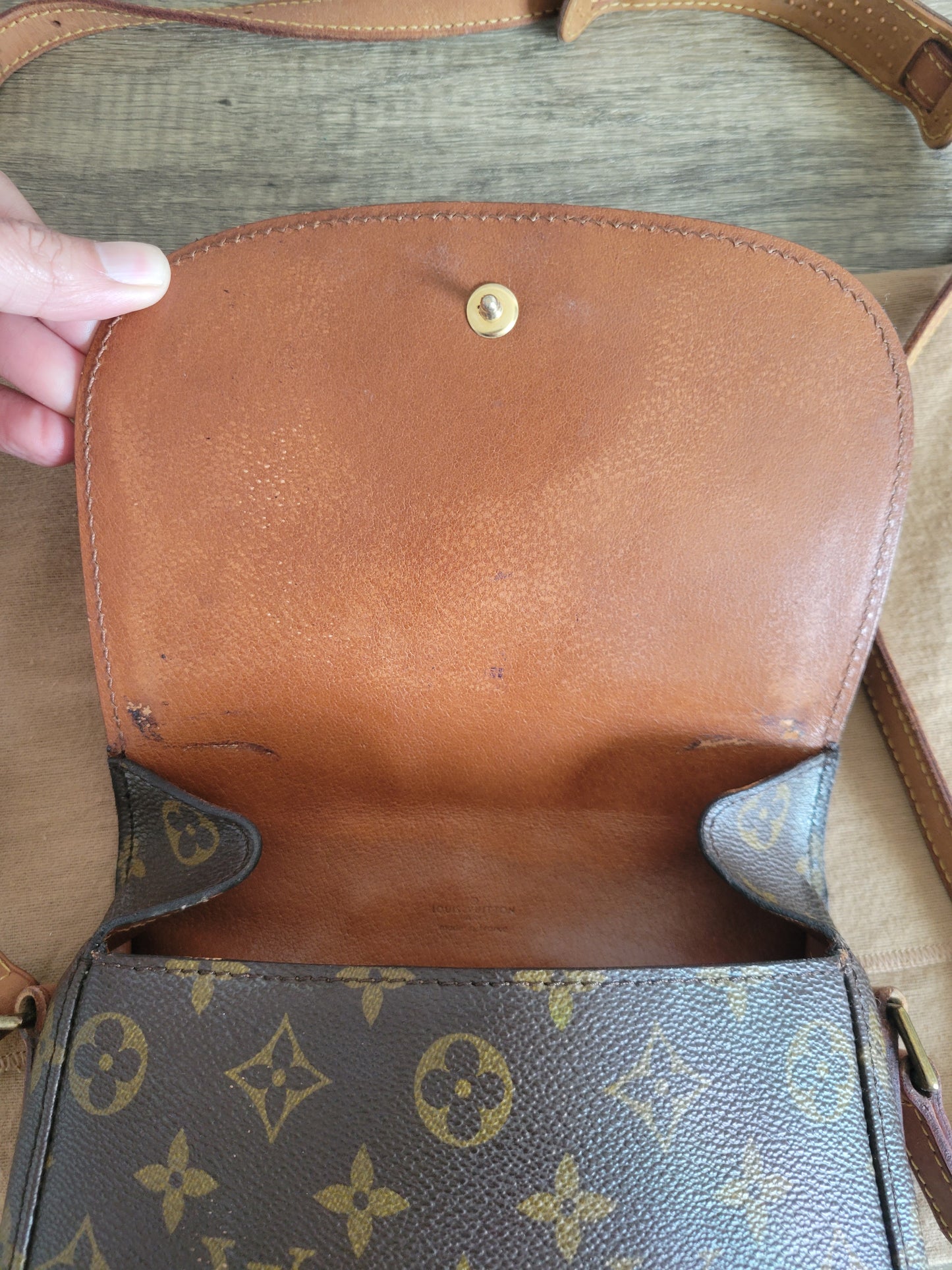 Louis Vuitton St Cloud MM Crossbody Shoulder Bag