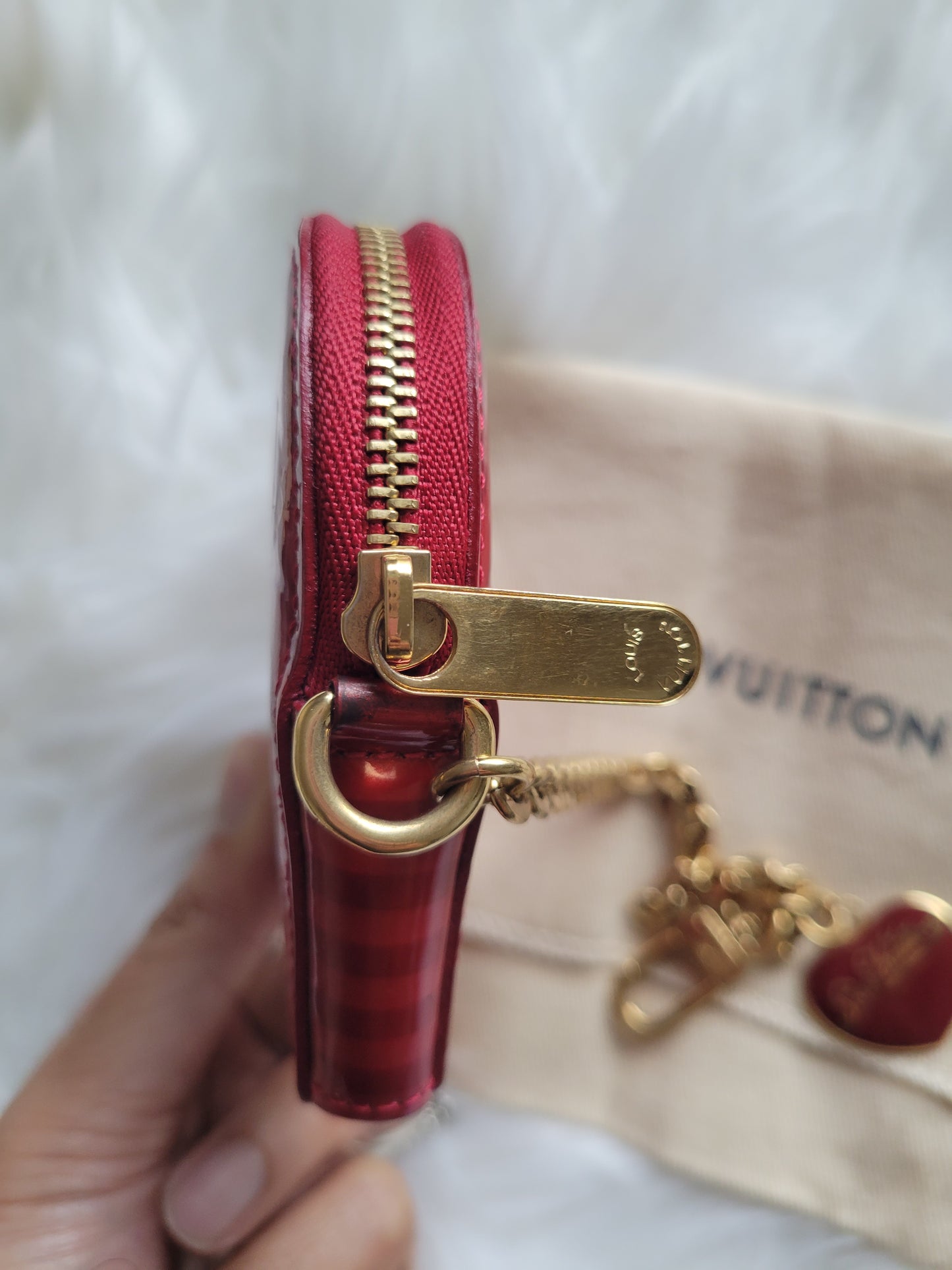 Louis Vuitton Limited Edition Rayures Heart Coin Purse