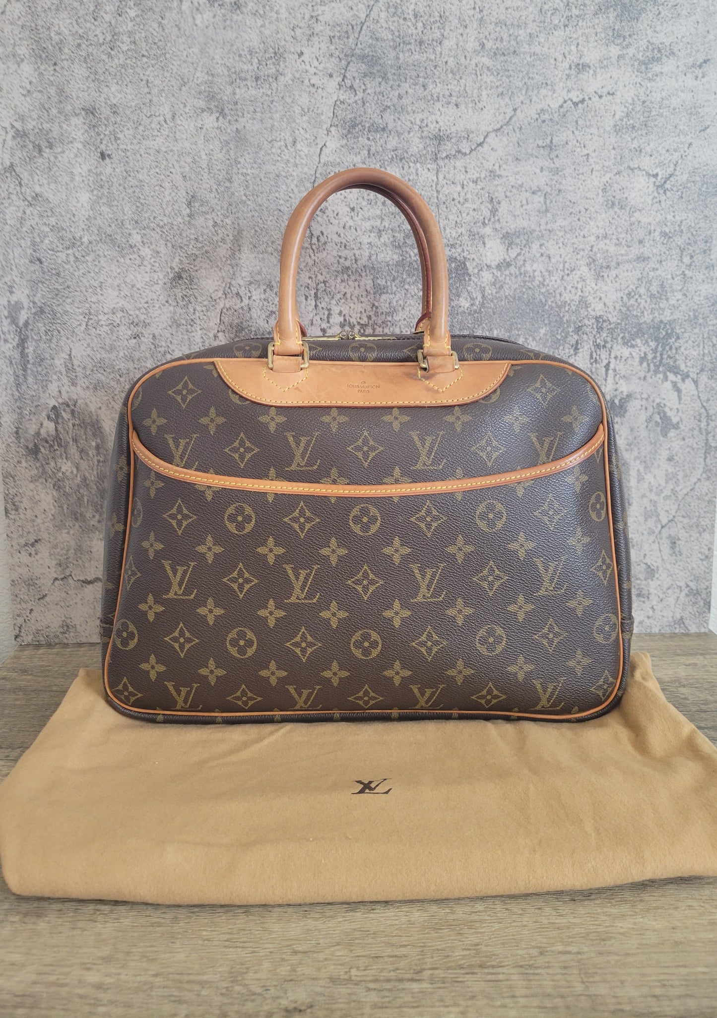 Louis Vuitton Monogram Deauville Handbag