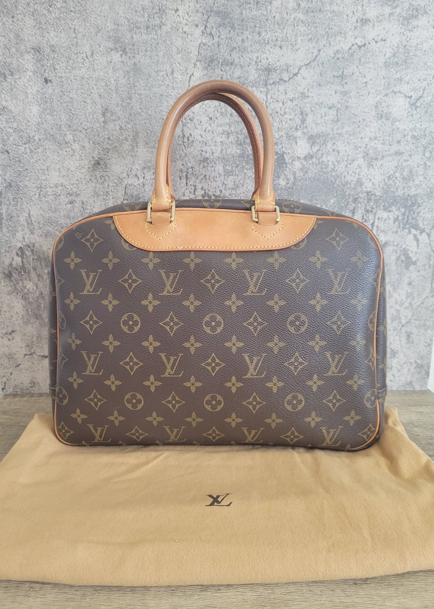 Louis Vuitton Monogram Deauville Handbag