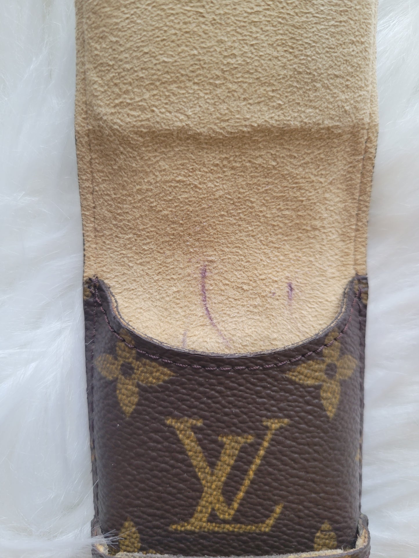 Louis Vuitton Etui Stylo Monogram Pen Pencil Case