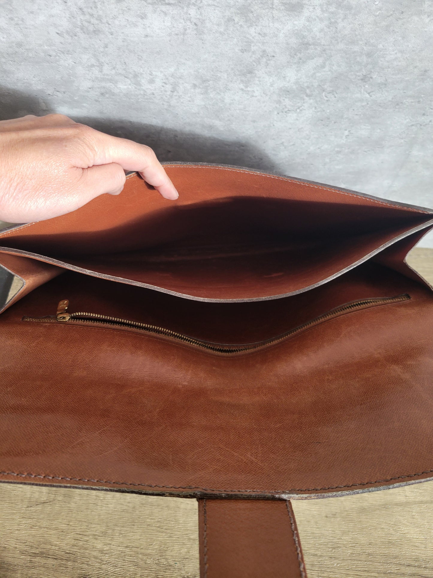 RESERVED LISTING Louis Vuitton Vintage Monogram Poche Ministre Document Holder