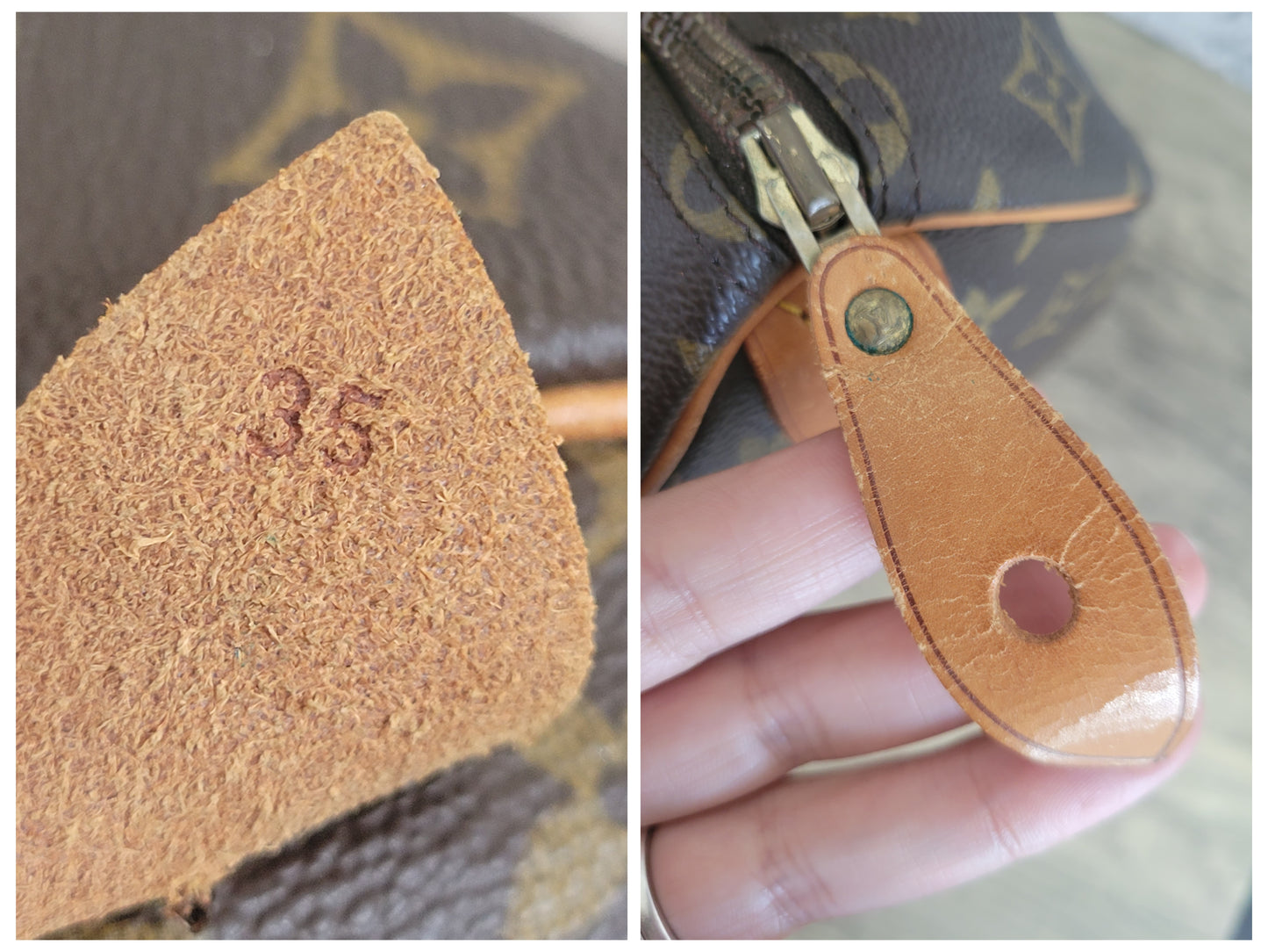 Louis Vuitton Monogram Speedy 35