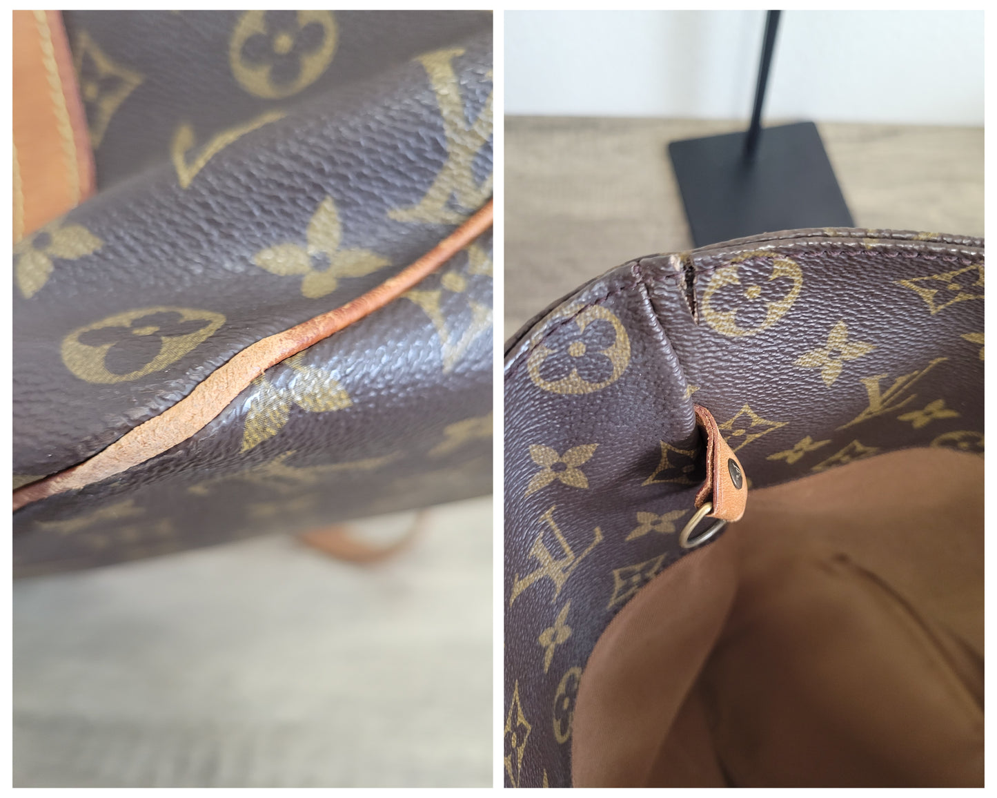 Louis Vuitton Sac Shopping MM Monogram Canvas Tote Bag
