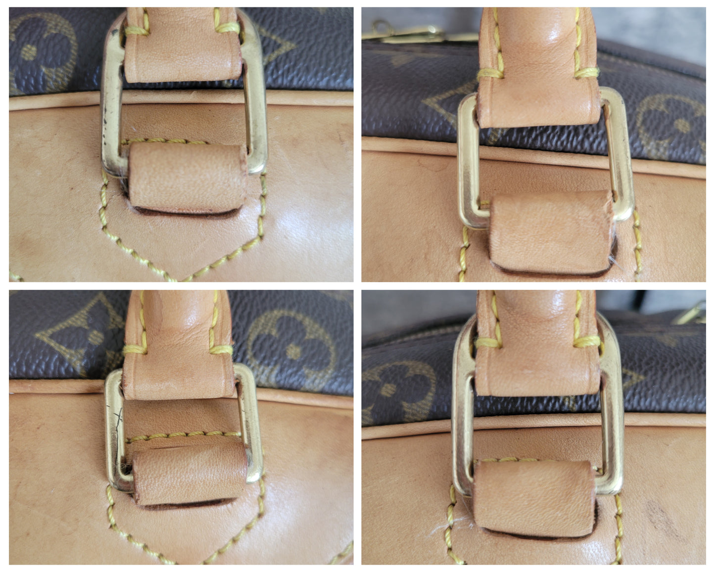 Louis Vuitton Monogram Deauville Handbag
