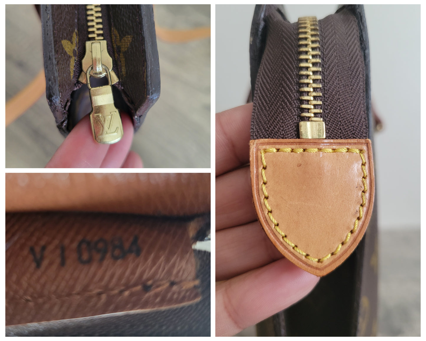 Louis Vuitton Babylone Monogram Canvas Tote Bag