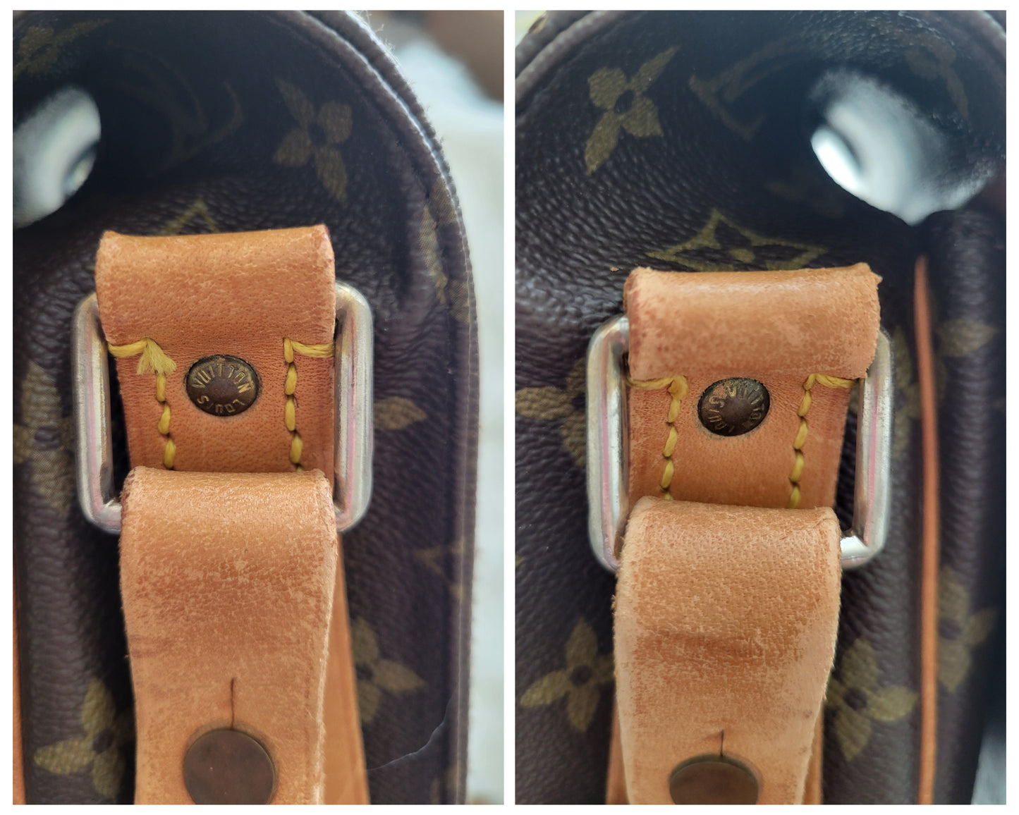 Louis Vuitton Monogram Canvas Cartouchiere MM