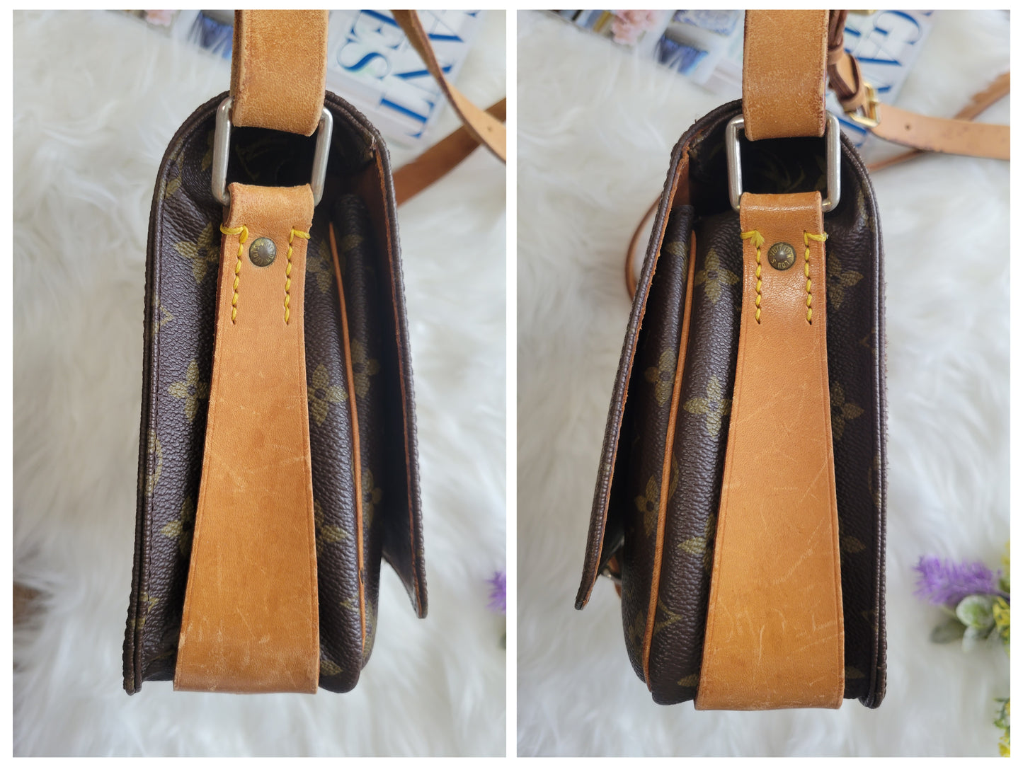 Louis Vuitton Monogram Canvas Cartouchiere MM