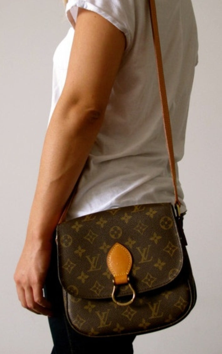 Louis Vuitton St Cloud MM Crossbody Shoulder Bag