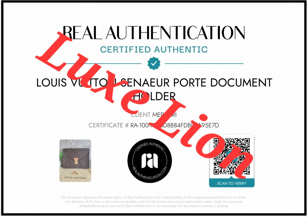 Louis Vuitton Senaeur Porte Document Holder