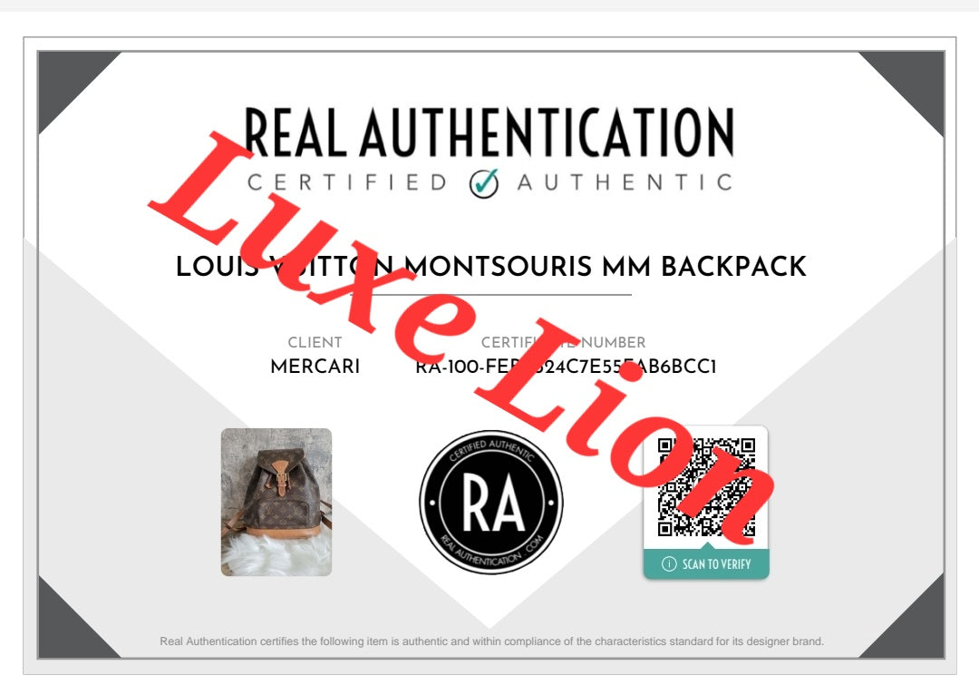 Louis Vuitton Montsouris MM Backpack
